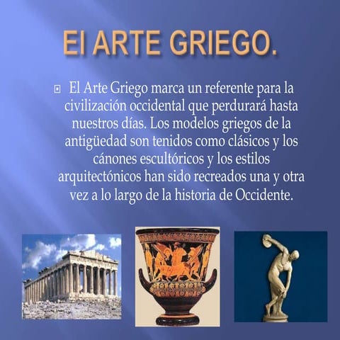 El arte griego