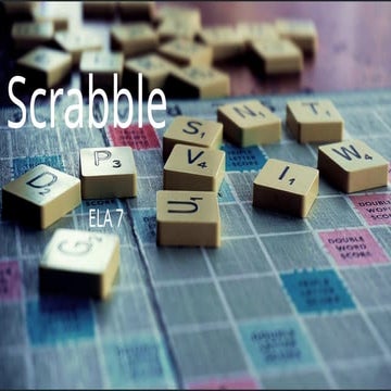 English Language Arts SCRABBLE Rules.pptx