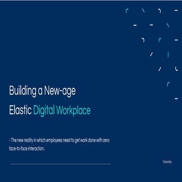 Elastic digital workspace