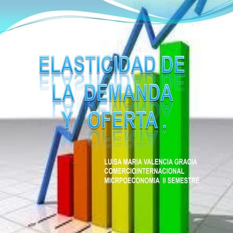 Elasticidad de la oferta y la demanda | PDF