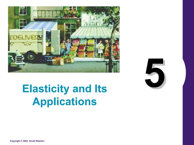 Elasticity