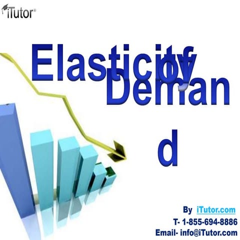 ELASTICITY OF DEMAND NOTES