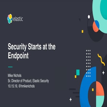 Security Starts at the Endpoint