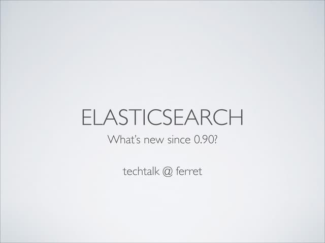 Elasticsearch
