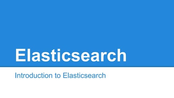 Elasticsearch