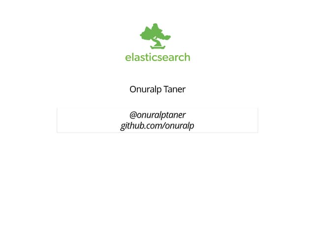 ElasticSearch Getting Started