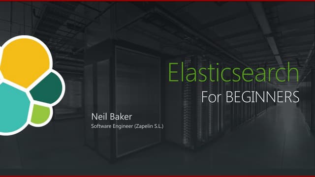 Elasticsearch for beginners