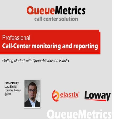 QueueMetrics Icon Agent Page and Elastix Integration | PDF