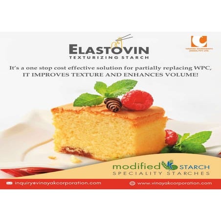 Experience Culinary Innovation with ELASTOVIN: Enhancing Food Texture ...