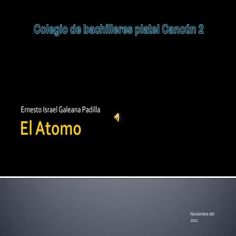 El atomo 