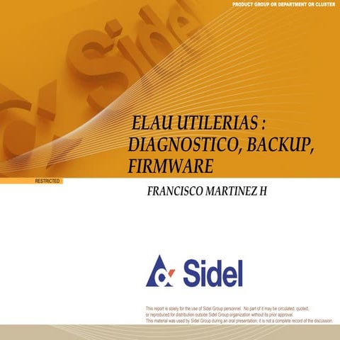ELAU DIAGNOSIS_BACKUP_FIRMWARE .pptx