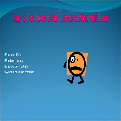 violencia en la familia | PPT