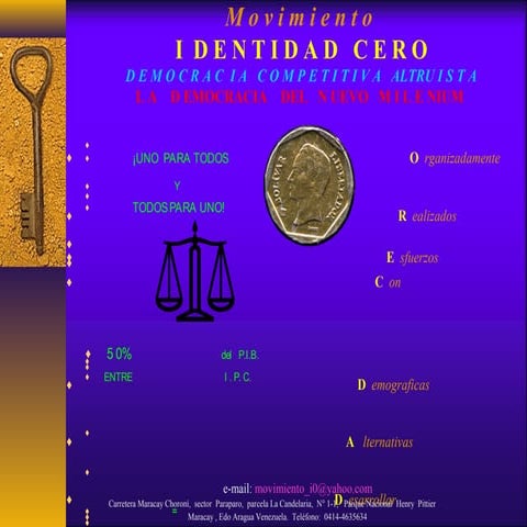 El Banco de la Identidad Altruista (2016)