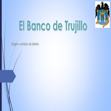 "EL Banco Trujillo"