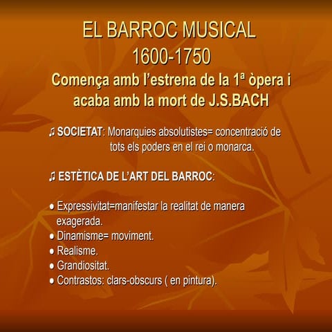 El barroc