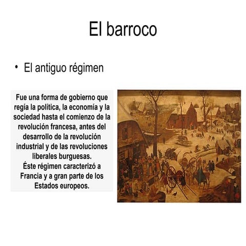 El barroco