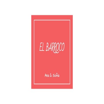 El barroco