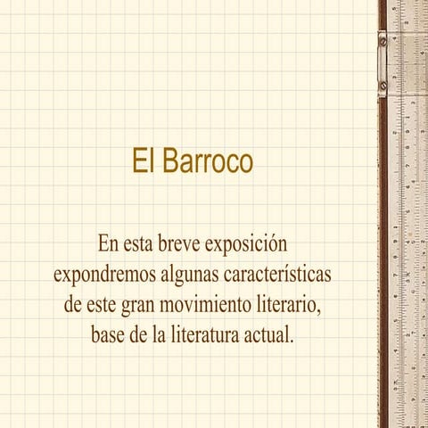 El Barroco