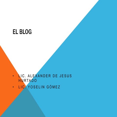 El blog