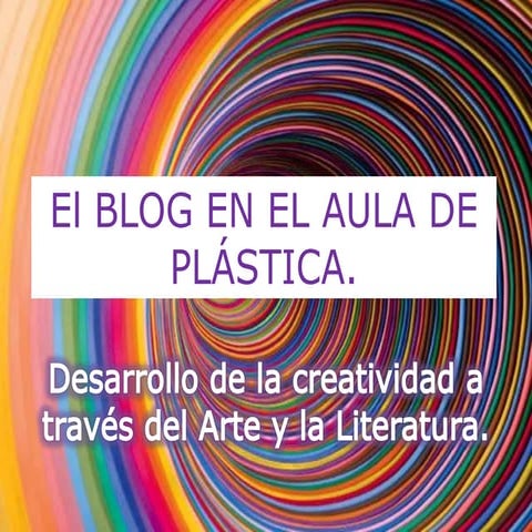 El blog en el aula de plástica