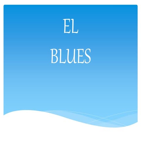 El blues