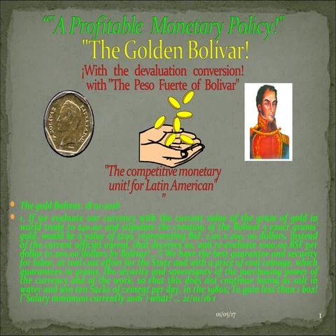  The Golden Bolívar! 2017) [final