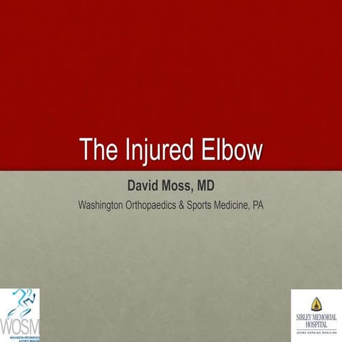 Elbow Injuries