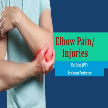 Elbow injuries in Sports