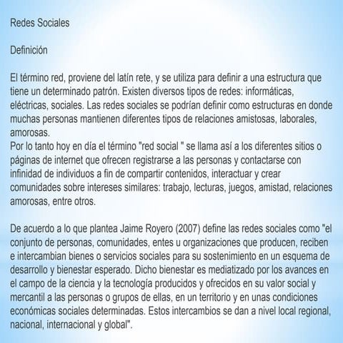 El buen uso de las redes sociales | PPTX