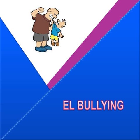el bullying