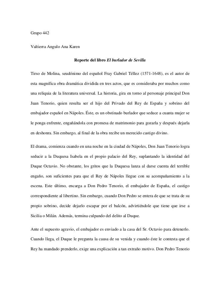 El burlador de Sevilla