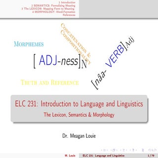 Introduction to Language and Lingui...