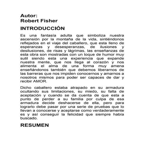 El caballero de la armadura oxidada