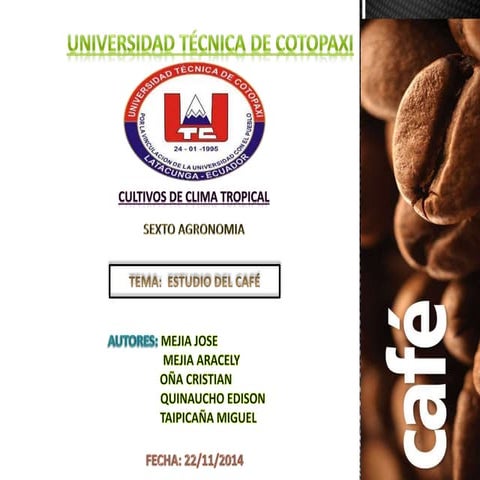 El café