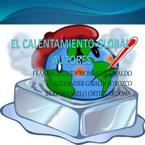 El calentamiento global