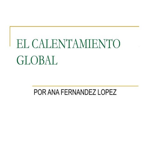 El efecto invernadero.mónica | ODP