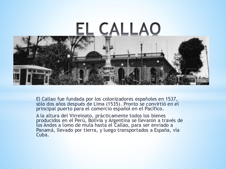 El callao