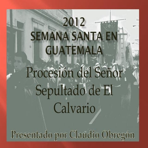 El calvario 2012