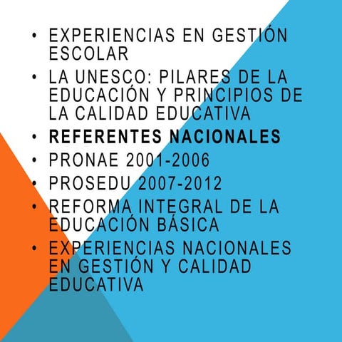 El cambio educativo | PPTX