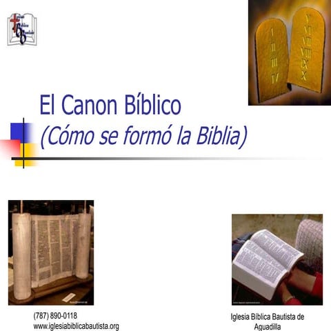 El Canon Biblico