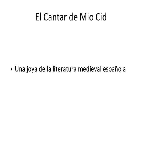 El poema del cantar del mio cid.g.b.m.proyecto