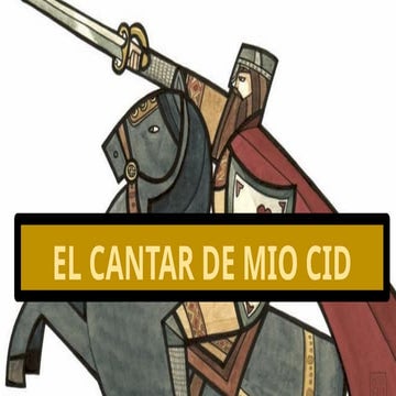 EL CANTAR DE MÍO CID.pptx cantares, resumenes
