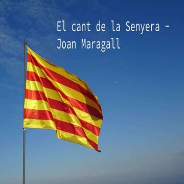 El cant de la senyera  joan maragall aida gilbert linares 2.2