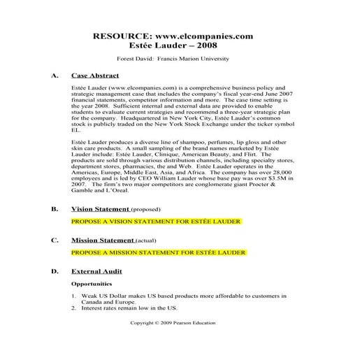 El case study   students