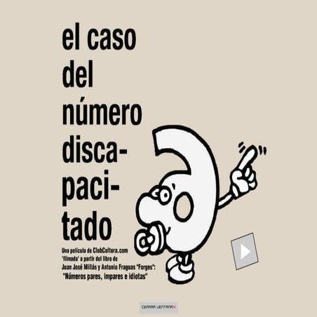 El caso del numero discapacitado