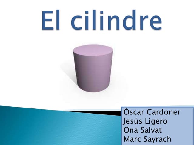 Ppt De Volumen De Conos Y Cilindro