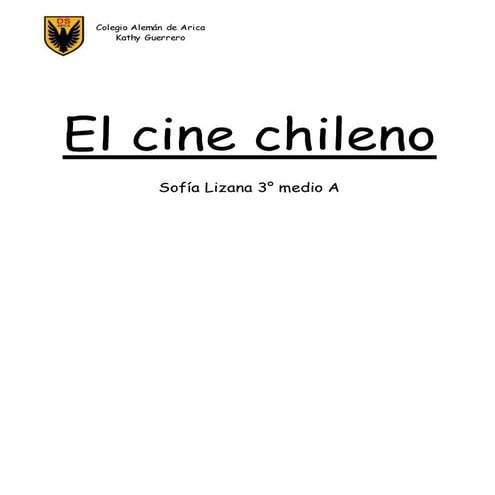 El cine chileno1