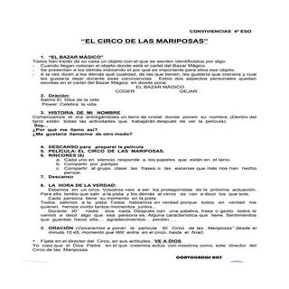 El circo de las mariposas