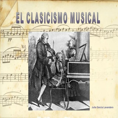 El clasicismo musical