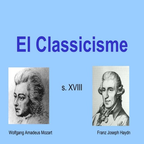 El classicisme